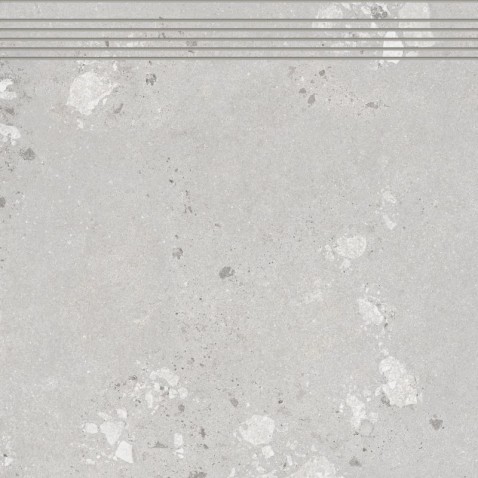 RAKO CASTONE DCP62856 cement 60x60 schodovka šedá