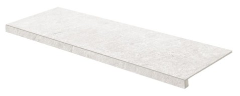 RAKO CORE schodová tvarovka DCFVD876 day 120x30 slonová kost v designu štípané břidlice