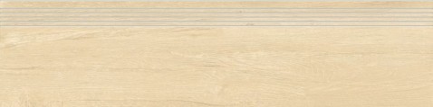 RAKO PLANK schodovka DCPVD894 mid 120x30 béžová v designu dřeva