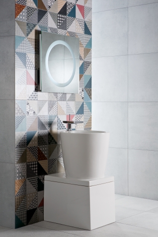Dekorované kalibrované dlaždice série Deco