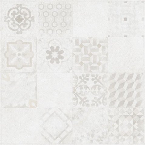 BETONICO dekor DAK62795 bílošedá 60x60